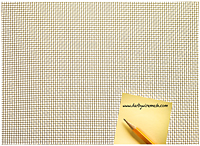 12 x 12 to 40 x 40 Brass Woven Wire Mesh (12BRS.035PL) - 2