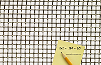 2 x 2 to 4 x 4 - T-304 Stainless Steel Wire Mesh (2304.120PL) - 2