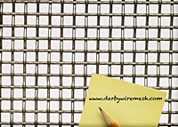 1 x 1 Inch (in) to 10 x 10 Monel Woven Wire Mesh (2MO.135PL)