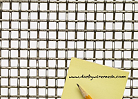 2 x 2 to 4 x 4 - T-304 Stainless Steel Wire Mesh (2304.135PL)