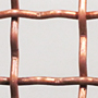Weave/Crimp Type Intercrimp or Lock Crimp Copper Woven Wire Mesh