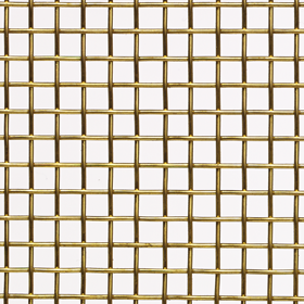 Brass Woven Wire Mesh - By Opening Size: From 0.215 to 0.0603 On