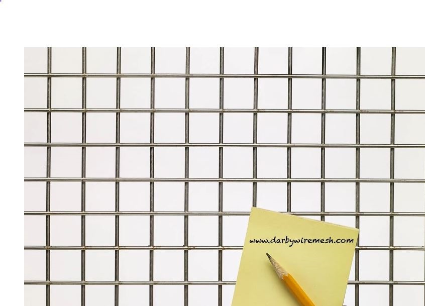 Stainless Steel Welded Wire Mesh: From 4 x 4 Opening to 1 x 1 Mesh On  Edward J. Darby & Son, Inc.
