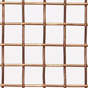 Copper Woven Wire Mesh: From 1 x 1 Mesh to 10 x 10 Mesh On Edward J. Darby  & Son, Inc.