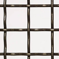 Plain Steel Wire Mesh - By Construction Type: Intercrimp or Lock Crimp ...